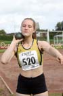 Womens under-17s shot putt, Northern Under-17s/U-15s and U13s Champs, Leigh Sports Village, Leigh. Photo: David T. Hewitson/Sports for All Pics